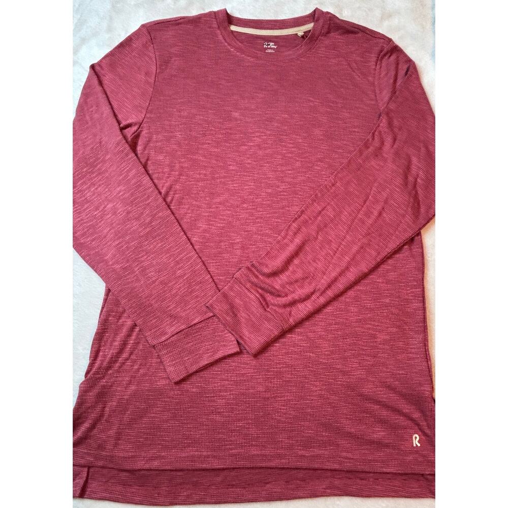 Right of Way Men’s Med Red LS Shirt NWOTs